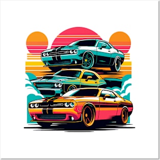 Dodge Challenger Posters and Art